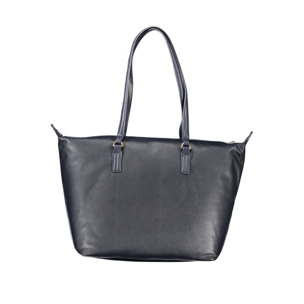 Sac à main Tommy Hilfiger en polyester bleu