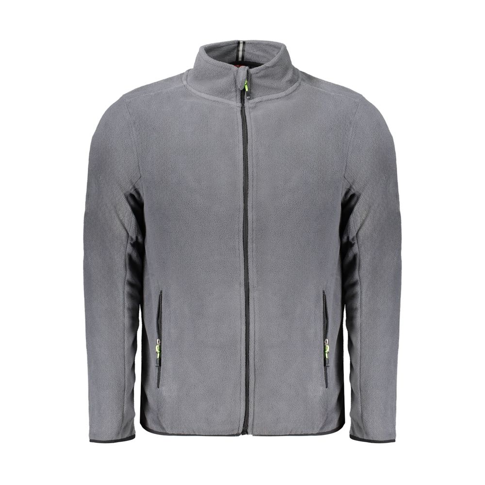 Pull homme gris en polyester Norvège 1963