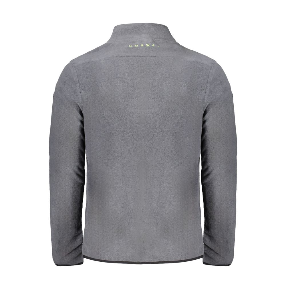 Pull homme gris en polyester Norvège 1963