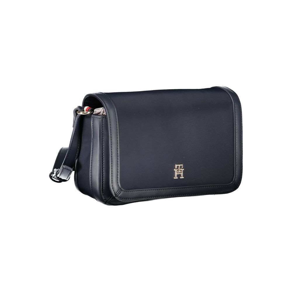 Sac à main Tommy Hilfiger en polyester bleu