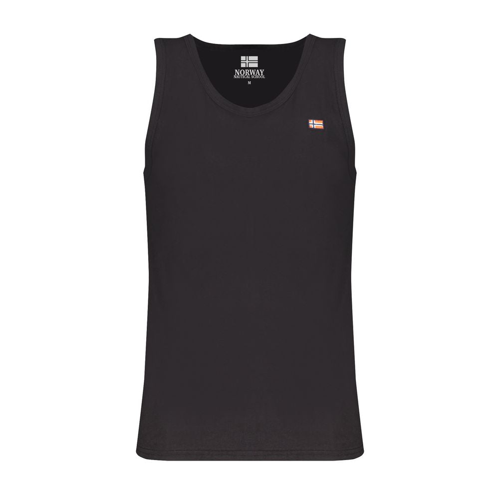 Chemise en coton noir Norvège 1963