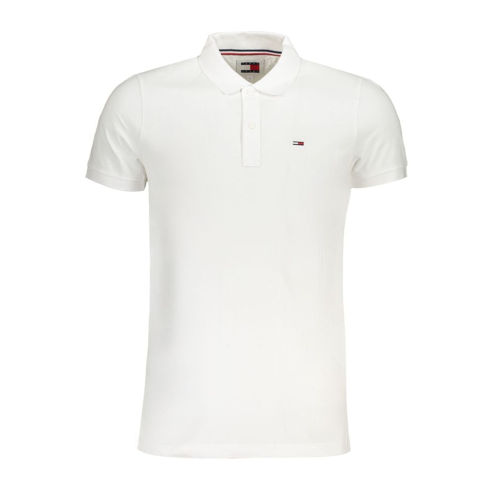 Polo en coton blanc Tommy Hilfiger