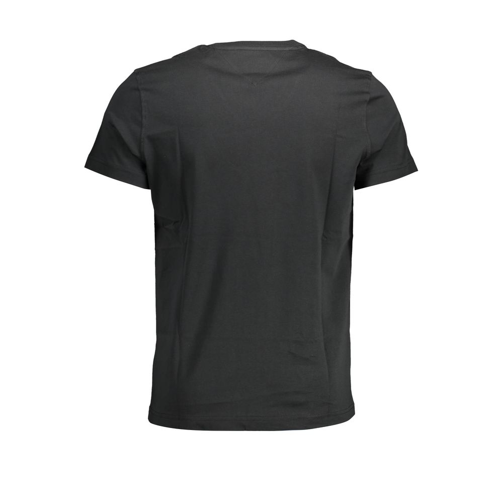 T-shirt en coton noir Tommy Hilfiger