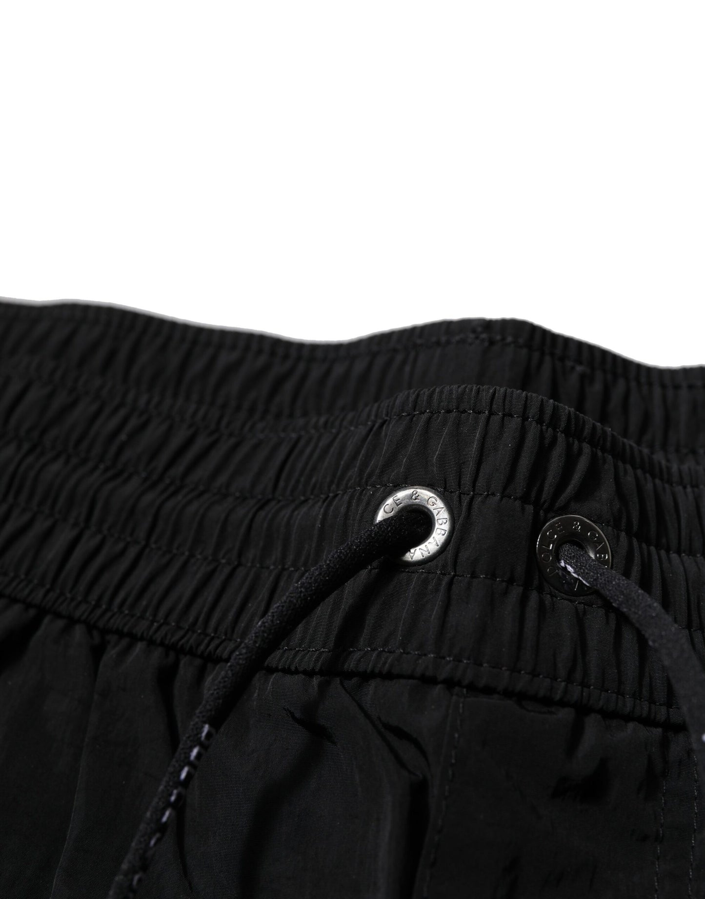 Pantalones cortos de baño Dolce & Gabbana de poliéster negro para hombre