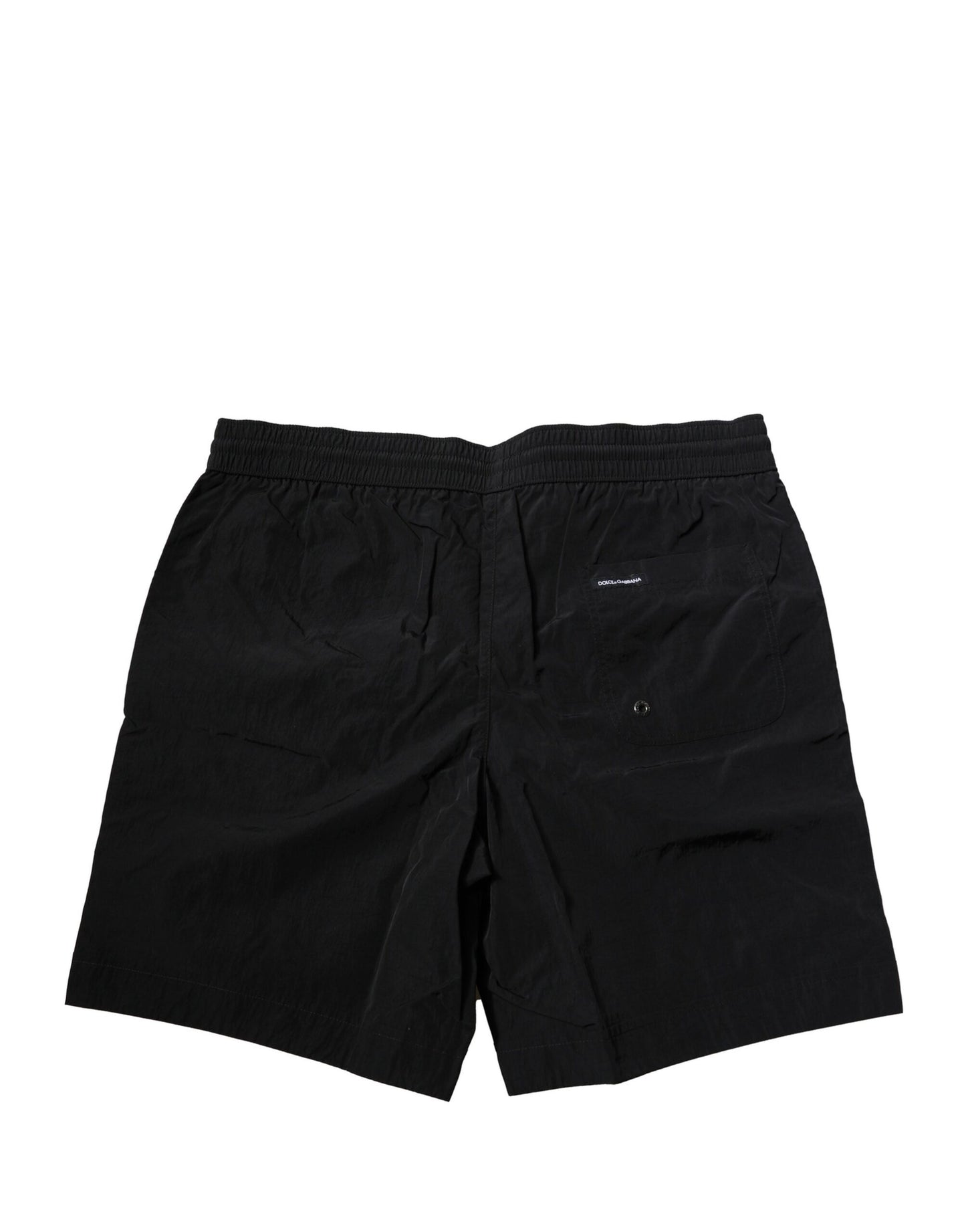 Pantalones cortos de baño Dolce & Gabbana de poliéster negro para hombre