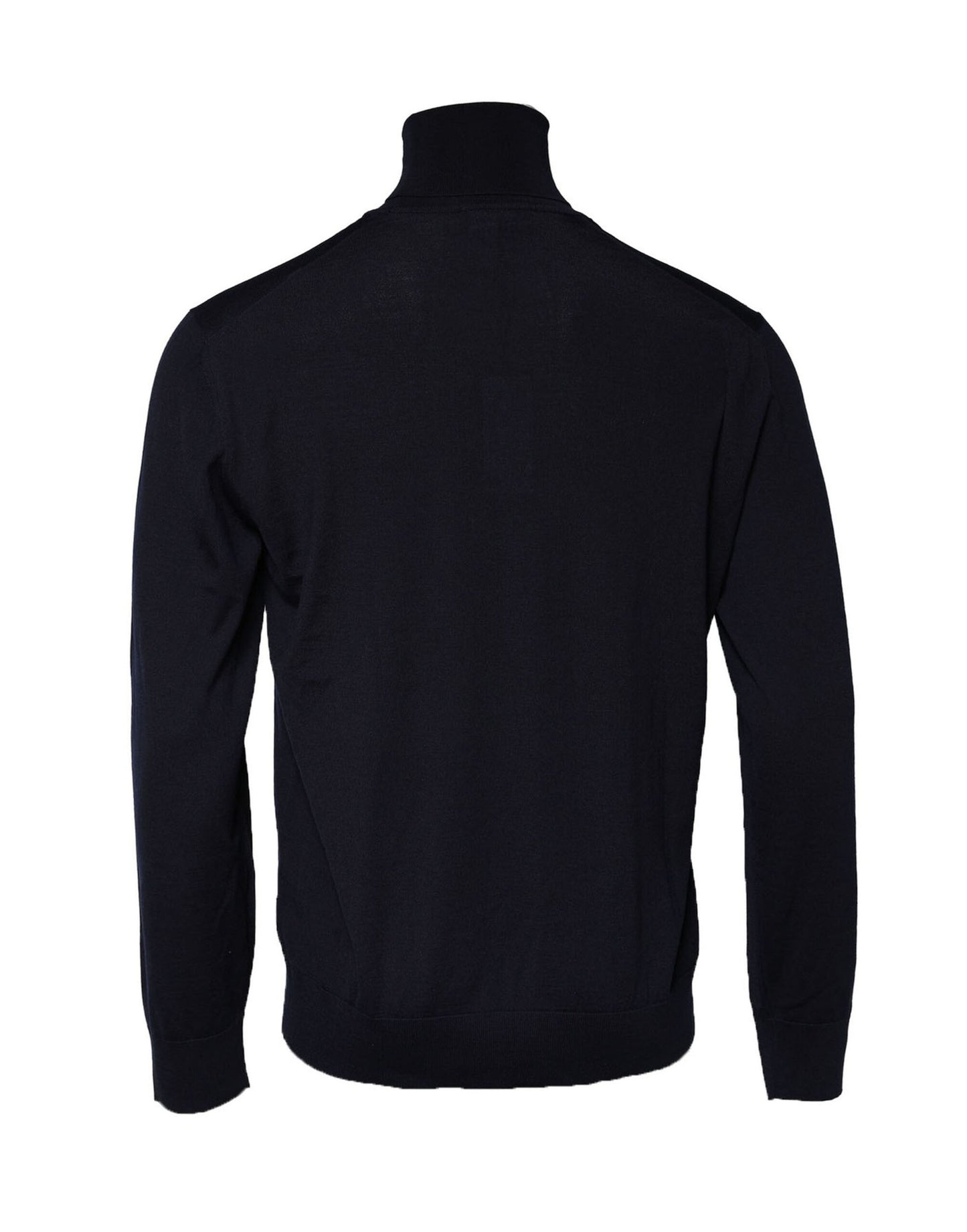 Suéter de cuello alto y manga larga azul de Dolce & Gabbana