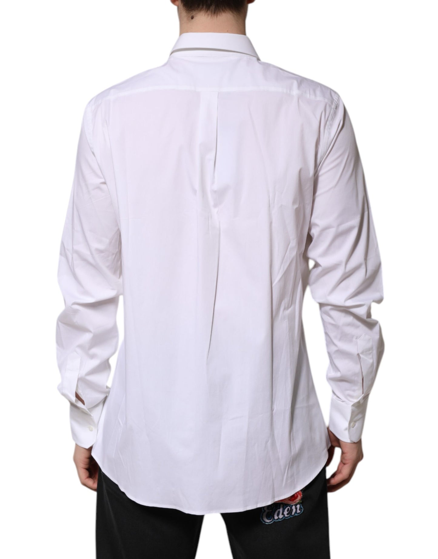 Camisa formal de manga larga MARTINI blanca de Dolce & Gabbana