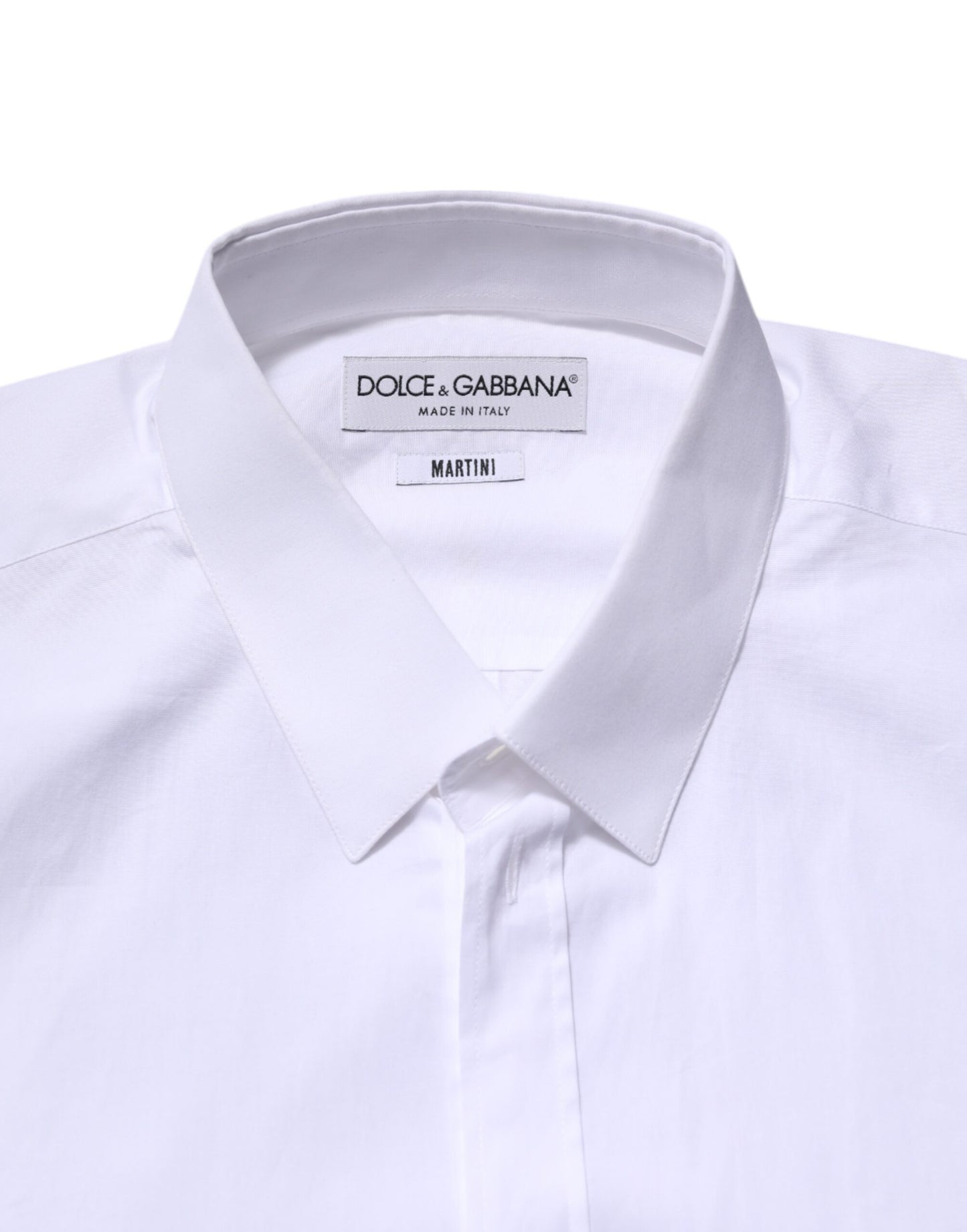 Camisa formal de manga larga MARTINI blanca de Dolce & Gabbana