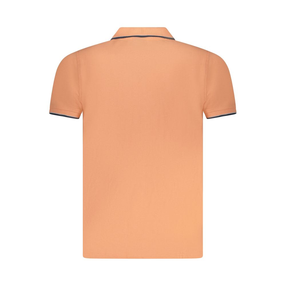 Norway 1963 Pink Cotton Men Polo Shirt