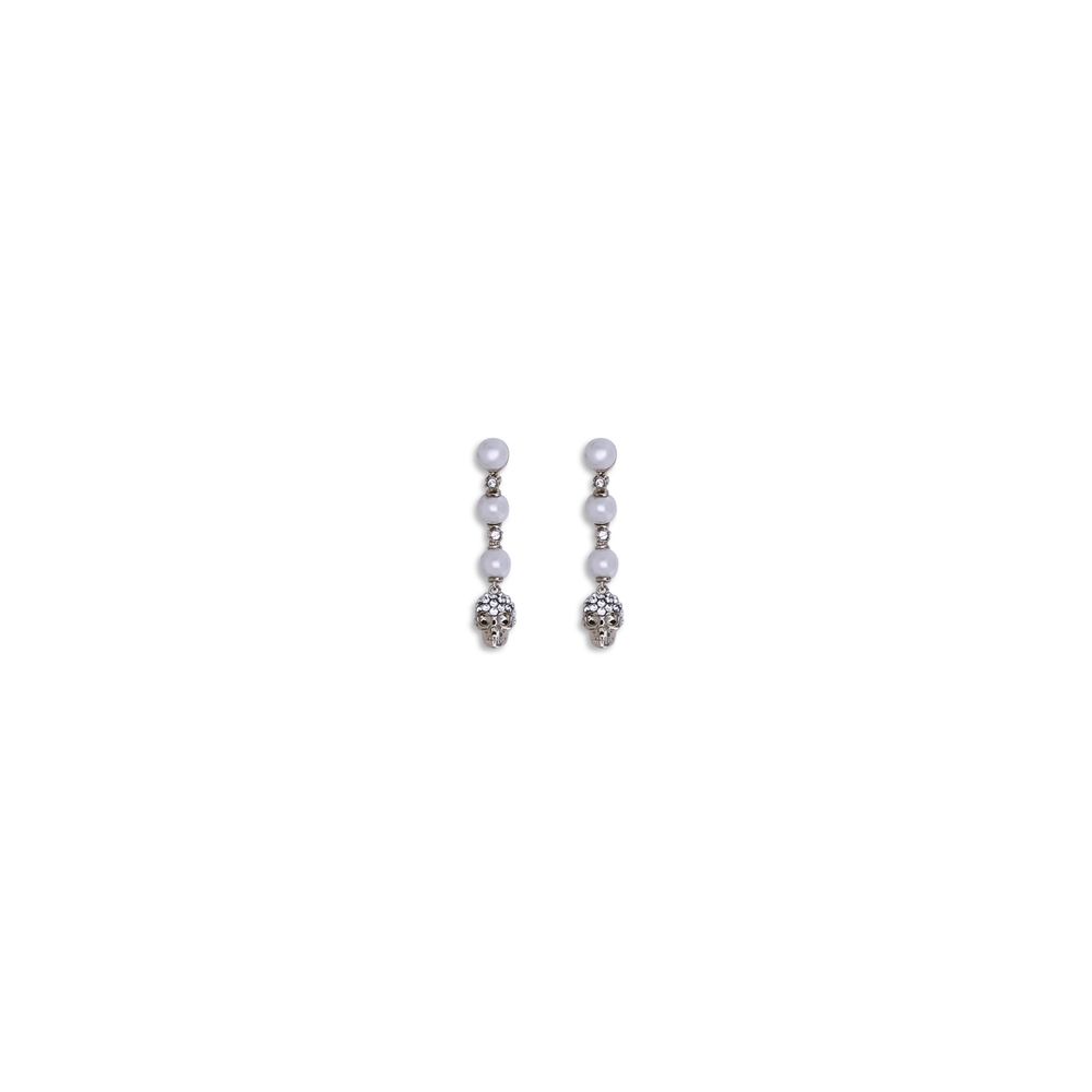 Alexander McQueen Skull Pendant Earrings
