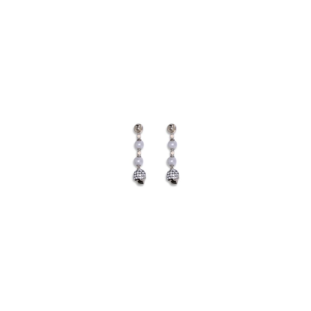 Alexander McQueen Skull Pendant Earrings
