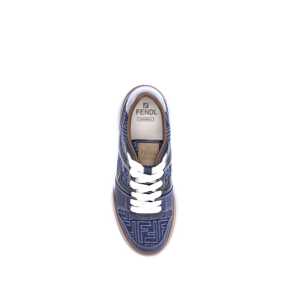 Fendi FF Denim Sneakers