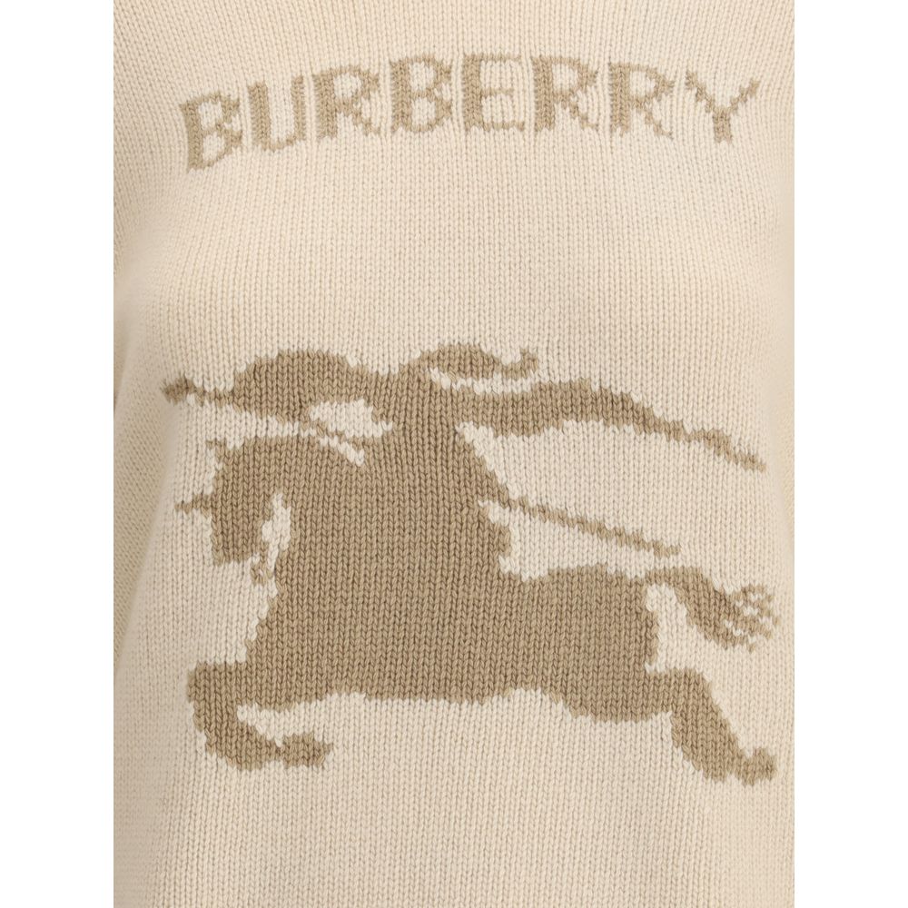 Burberry Equestrian Knight Wool Sweater