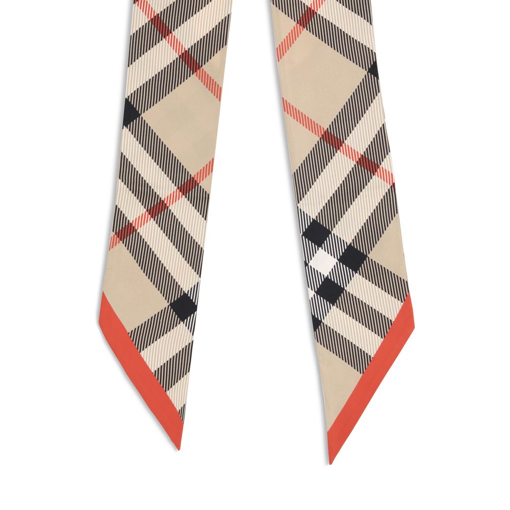 Burberry Silk Check Scarf