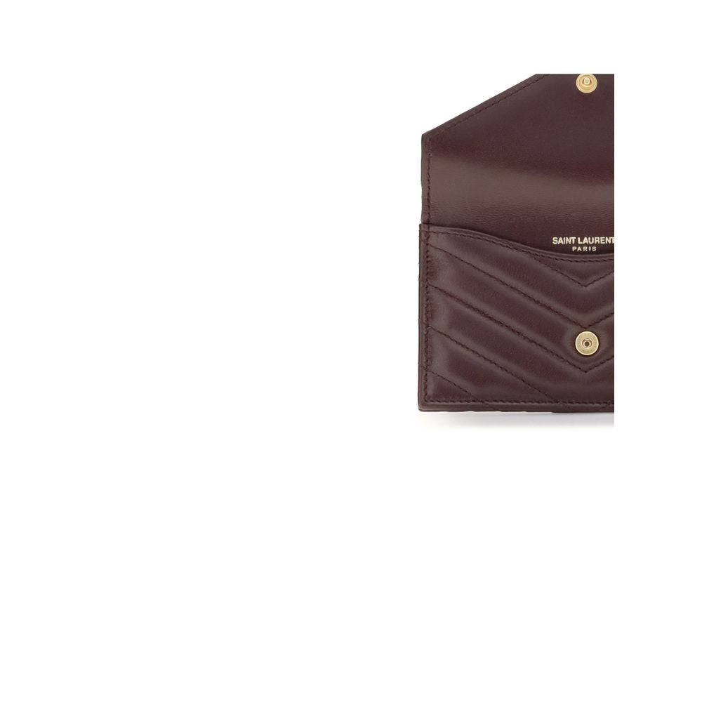 Saint Laurent Cassandre Matelassé Card Holder