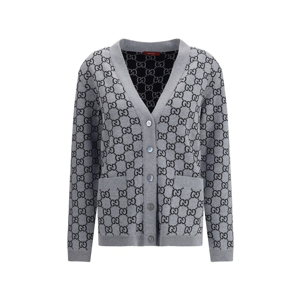 Gucci L/S V/NK CRDGN FINE WO GG TUB
