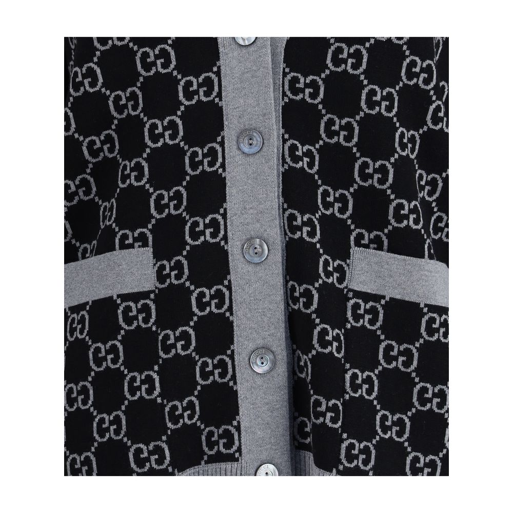 Gucci L/S V/NK CRDGN FINE WO GG TUB