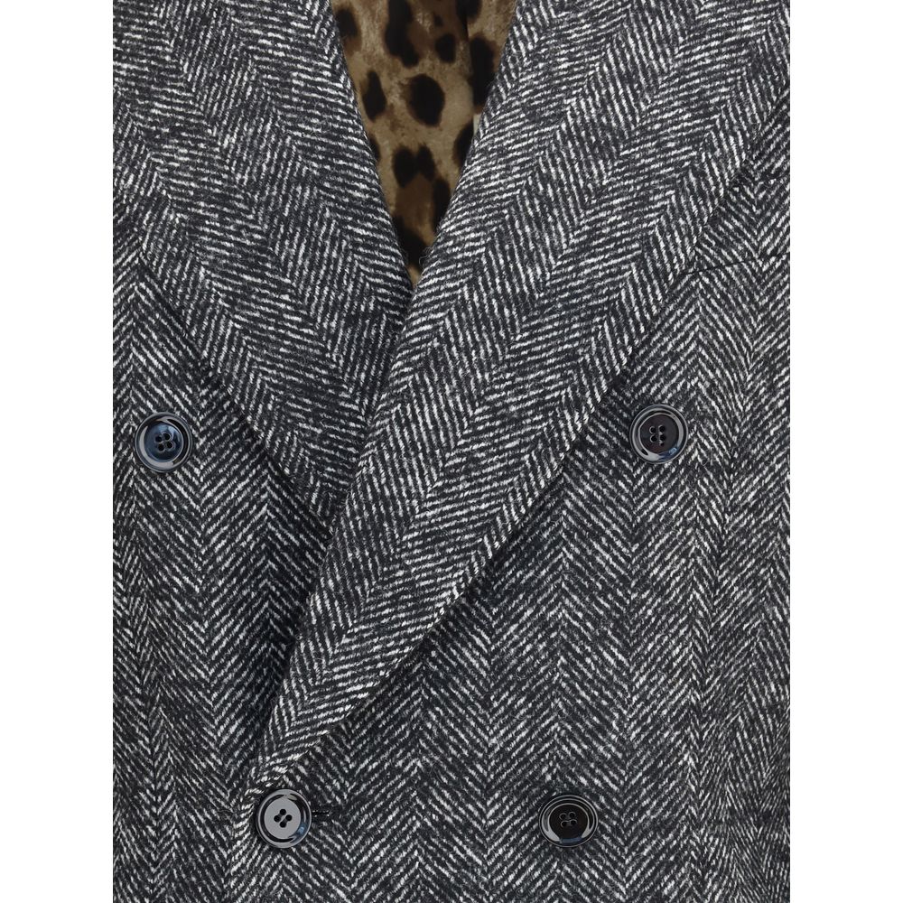 Dolce & Gabbana Double-breasted Chevron Blazer