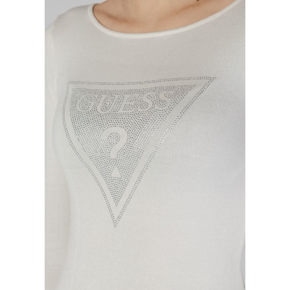 Guess White Viscose Sportswear