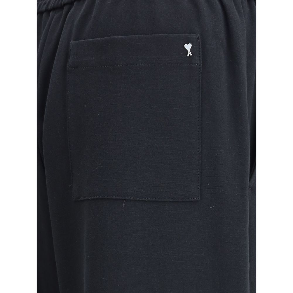 Ami Paris Cotton wide - leg Pants – XL par Ami Paris | Disponible sur Sandy Store ByNet
