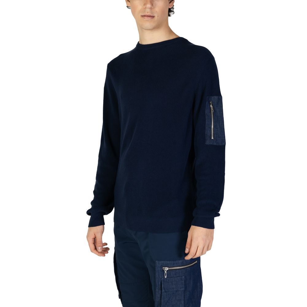 Antony Morato Blue Cotton Sportswear – IT46 | M par Antony Morato | Disponible sur Sandy Store ByNet