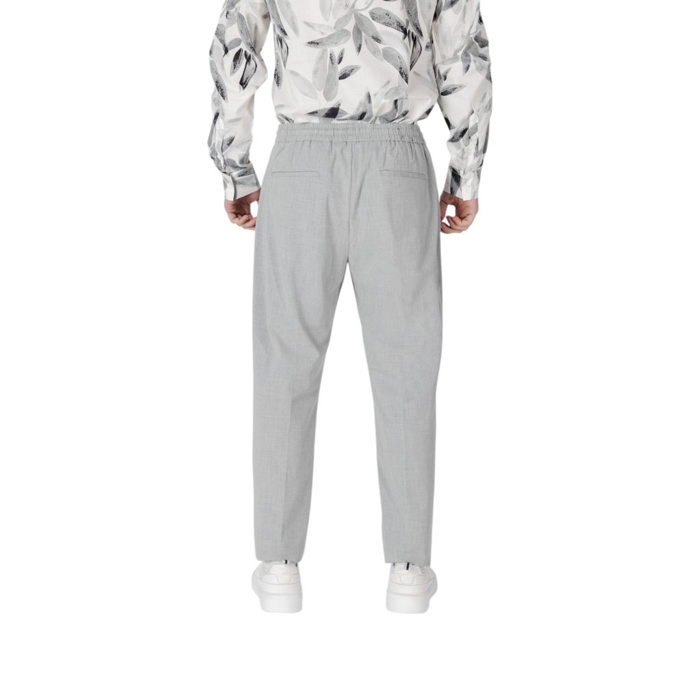 Antony Morato Gray Polyester Pant – 52/36 (w38) par Antony Morato | Disponible sur Sandy Store ByNet