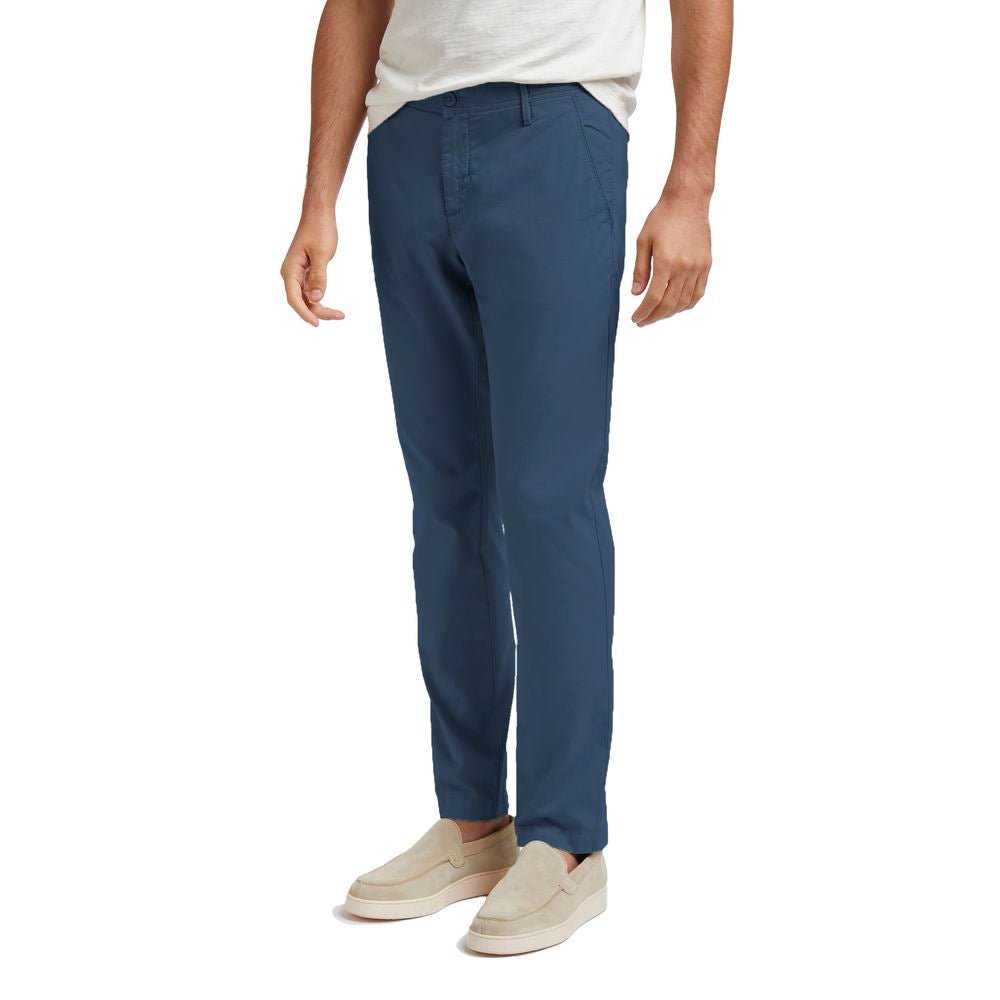 AT.P.CO Blue Cotton Men's Trouser – IT56 | 3XL par AT.P.CO | Disponible sur Sandy Store ByNet