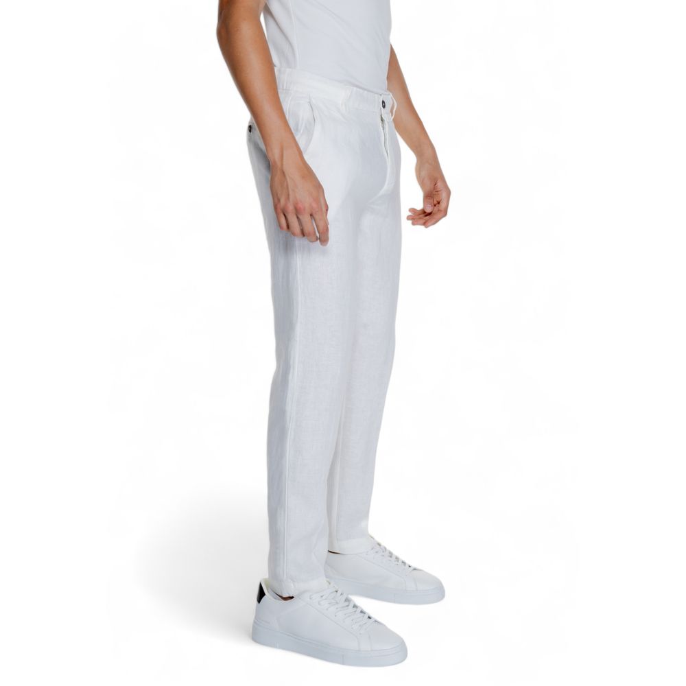 Borghese White Linen Pant – IT50 | L par Borghese | Disponible sur Sandy Store ByNet