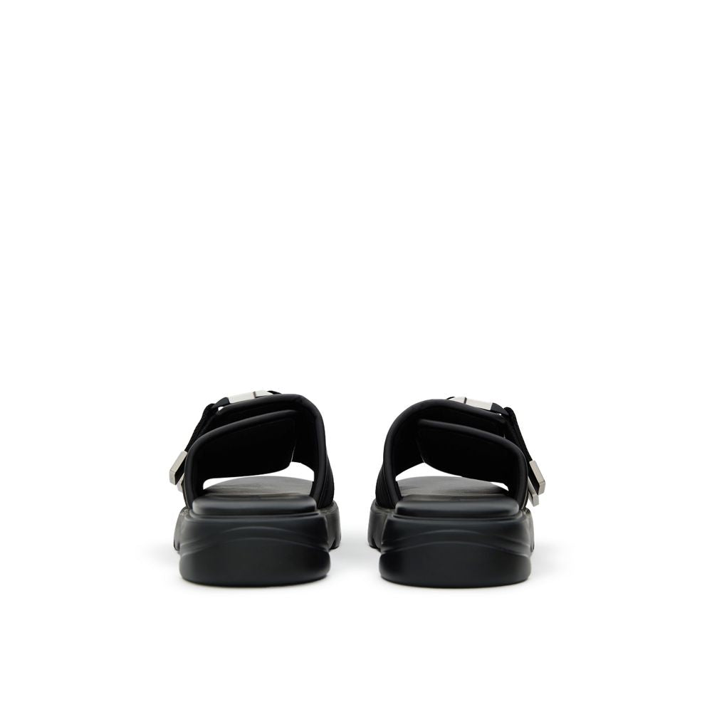 Bottega Veneta Black Cotton Slipper – EU43/US10 par Bottega Veneta | Disponible sur Sandy Store ByNet