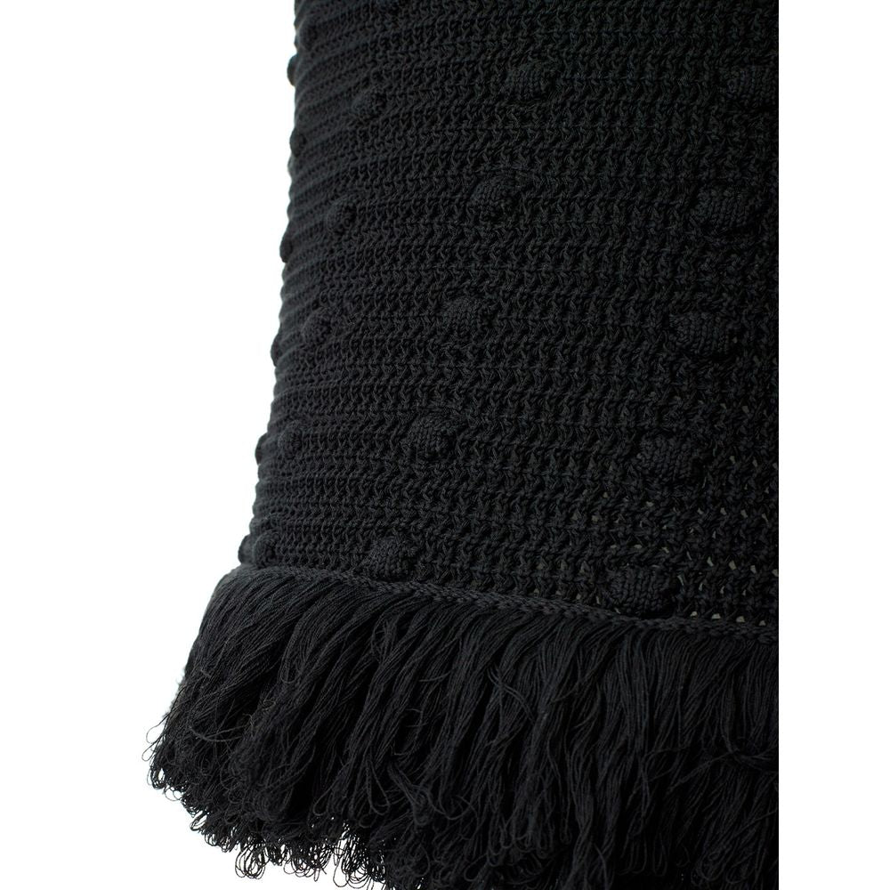 Bottega Veneta Elegant Black Cotton Skirt - Sandy Store ByNet