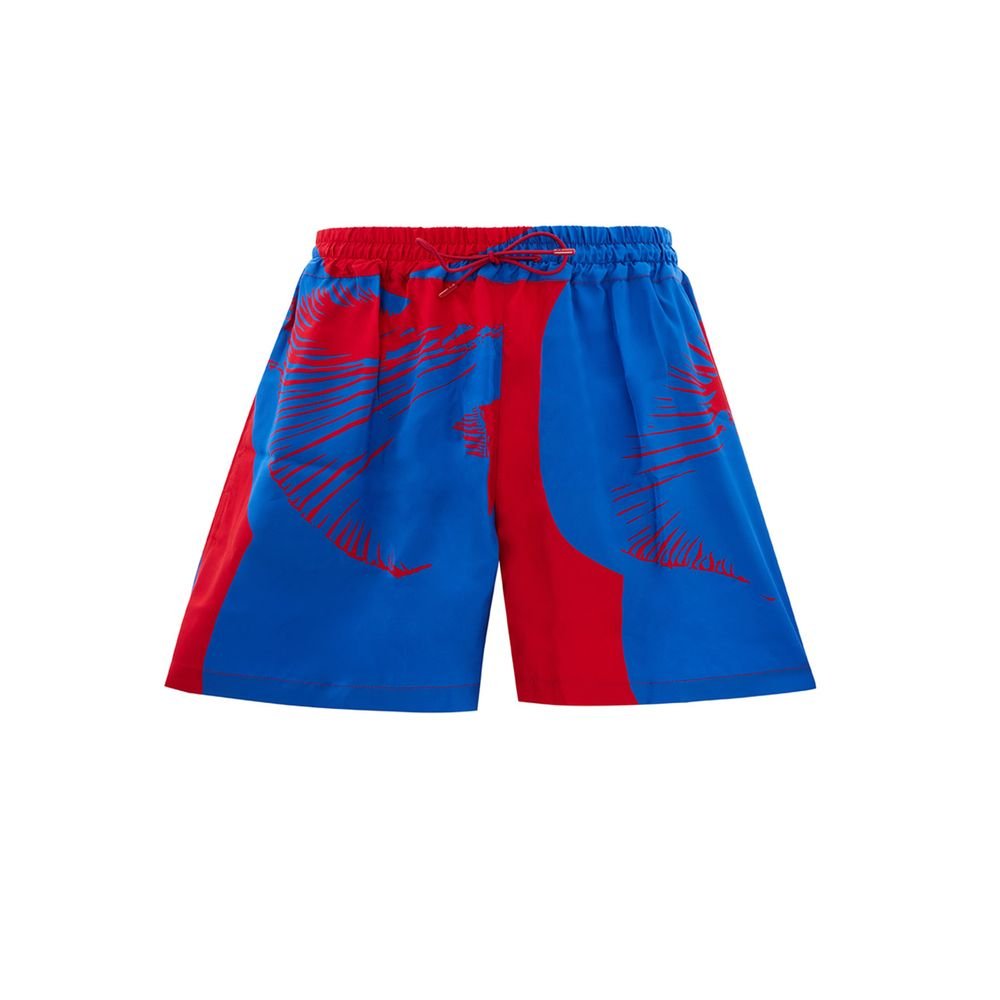 Bottega Veneta Elegant Multicolor Viscose Shorts - Sandy Store ByNet