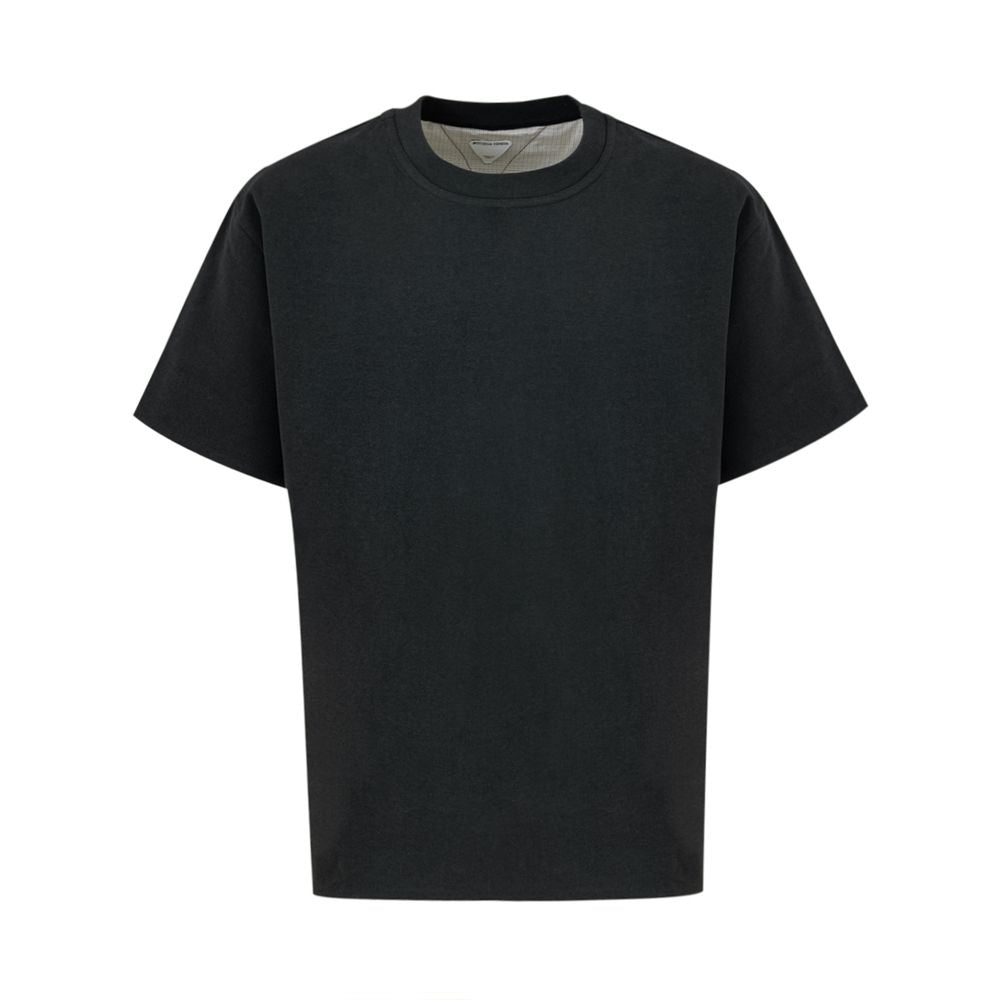 Bottega Veneta Gray Cotton T-Shirt - Sandy Store ByNet