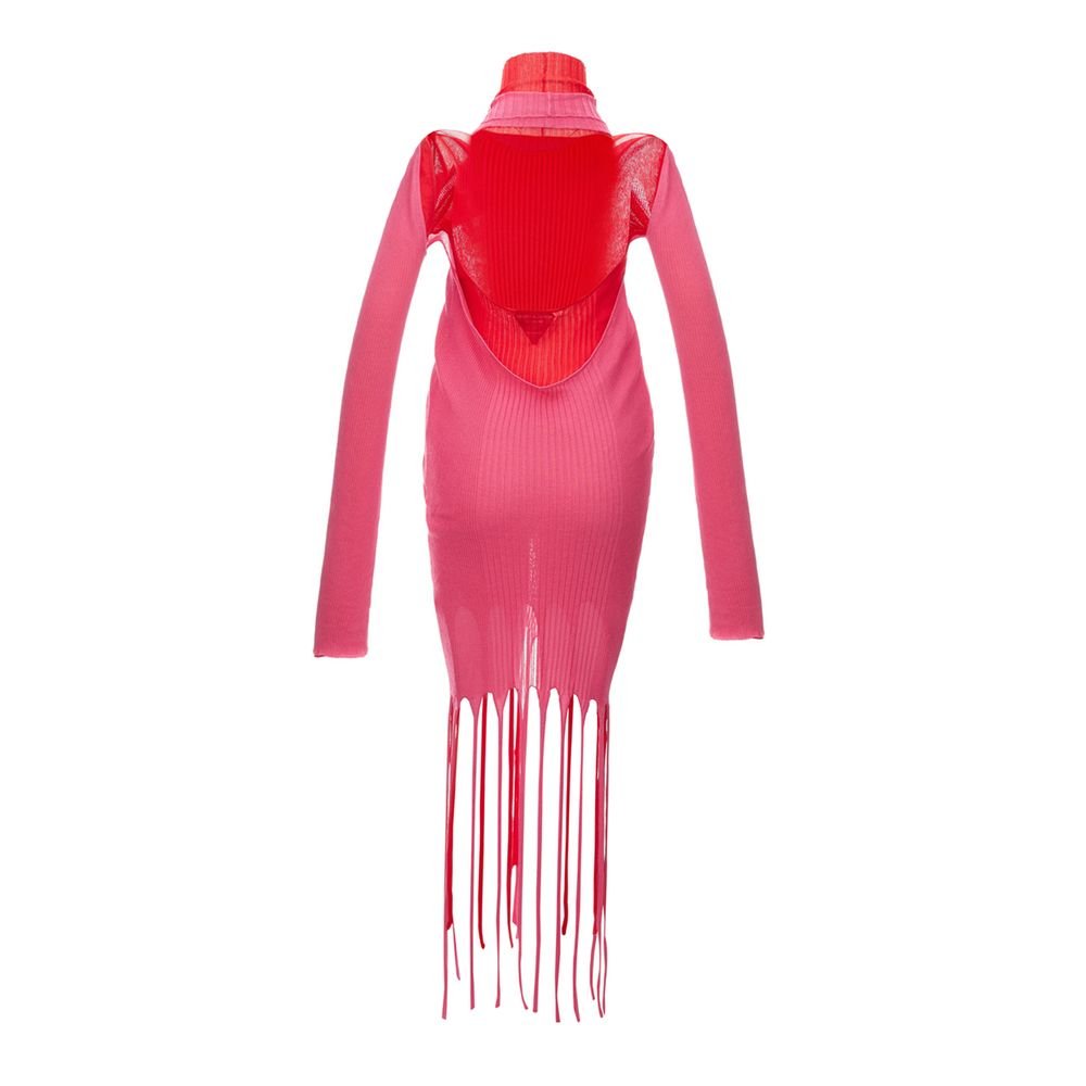 Bottega Veneta Pink Cotton Dress - Sandy Store ByNet