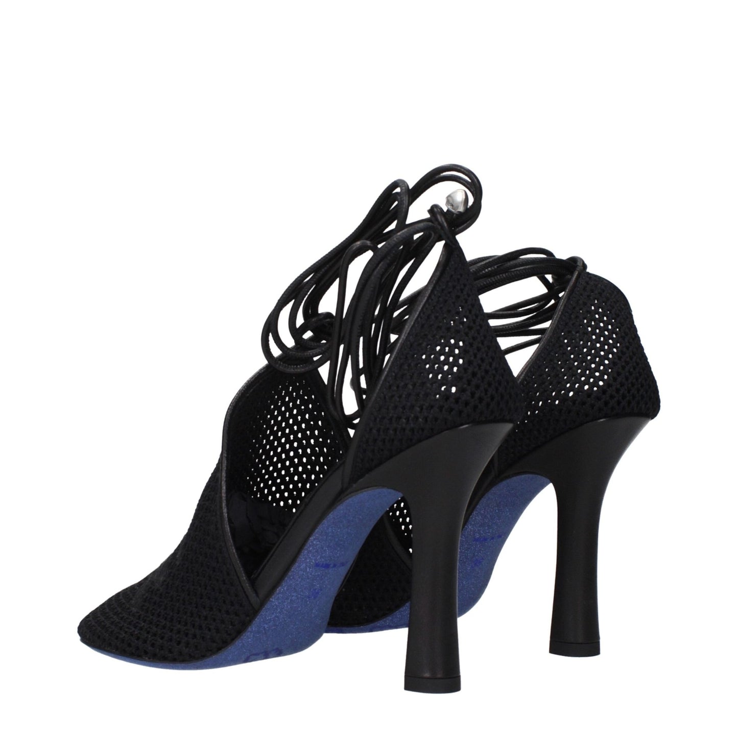 Burberry Black Fabric High Heel Pumps – EU36/US6 par Burberry | Disponible sur Sandy Store ByNet