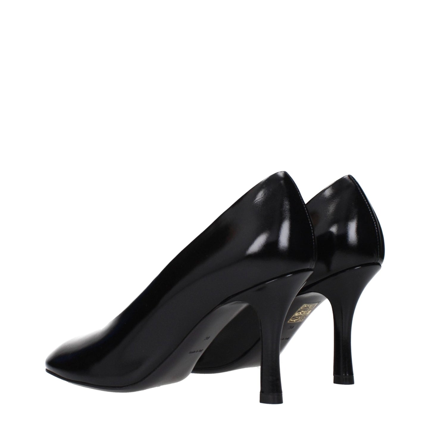 Burberry Black Leather High Heel Pumps – EU39/US9 par Burberry | Disponible sur Sandy Store ByNet