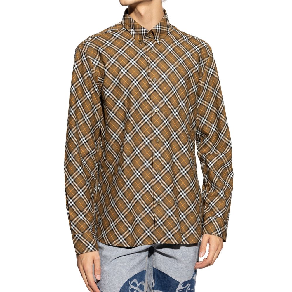 Burberry Cotton Checked Shirt – S par Burberry | Disponible sur Sandy Store ByNet
