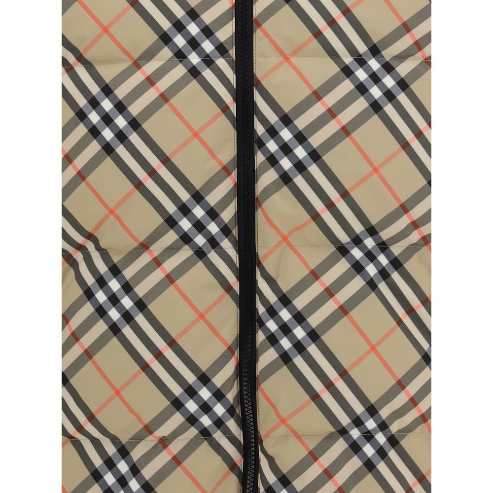 Burberry Detachable Sleeve Puffer Jacket – L par Burberry | Disponible sur Sandy Store ByNet