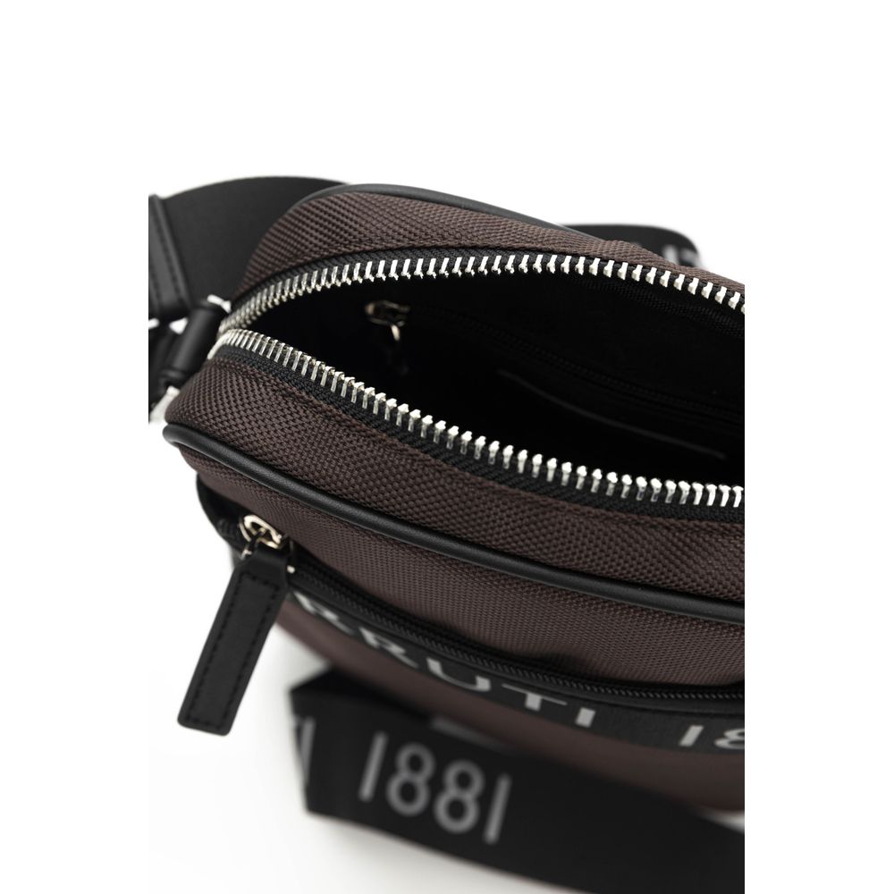 Cerruti 1881 Brown Leather Women Crossbody Bag – par Cerruti 1881 | Disponible sur Sandy Store ByNet