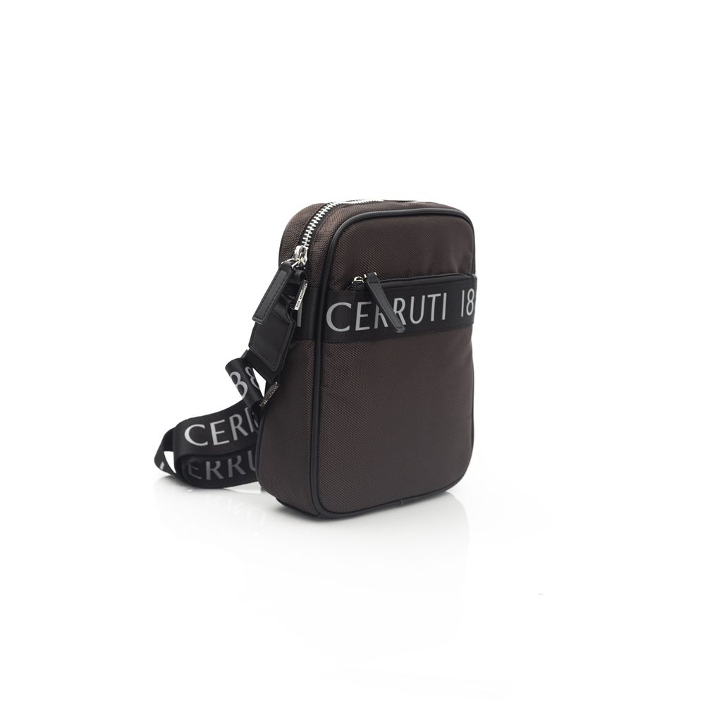 Cerruti 1881 Brown Leather Women Crossbody Bag – par Cerruti 1881 | Disponible sur Sandy Store ByNet