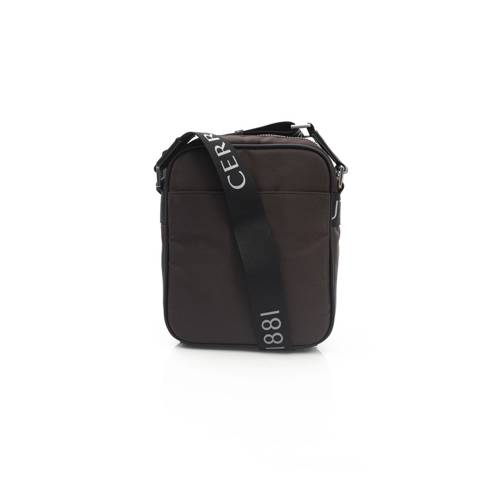 Cerruti 1881 Brown Leather Women Crossbody Bag – par Cerruti 1881 | Disponible sur Sandy Store ByNet