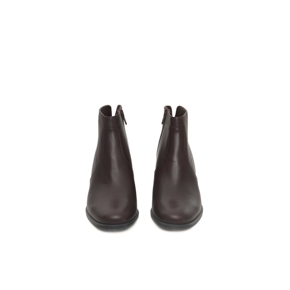 Cerruti 1881 Burgundy Cowhide Women Boot – EU38/US8 par Cerruti 1881 | Disponible sur Sandy Store ByNet