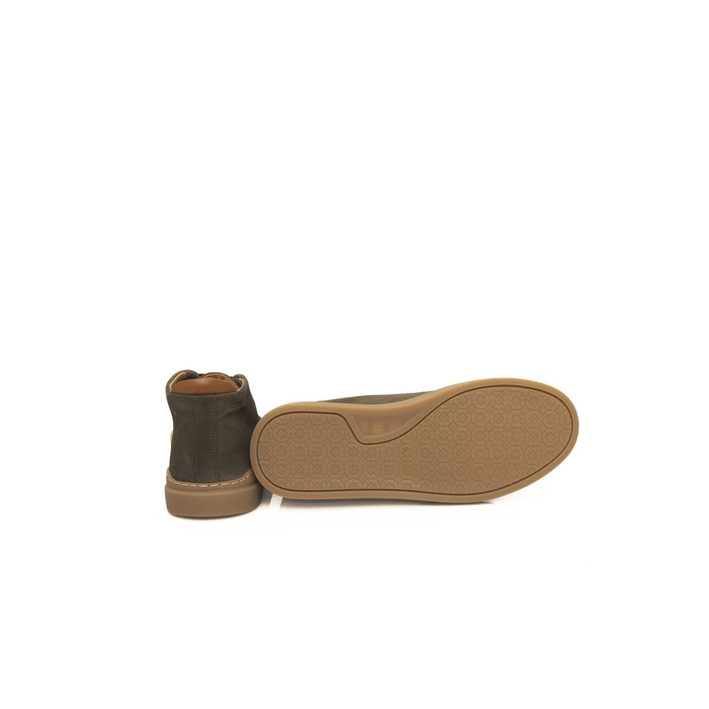 Cerruti 1881 Green Cowhide Boot – EU42/US9 par Cerruti 1881 | Disponible sur Sandy Store ByNet