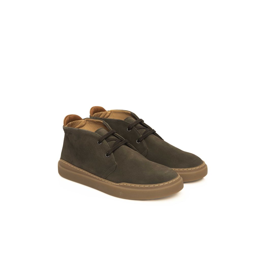 Cerruti 1881 Green Cowhide Boot – EU42/US9 par Cerruti 1881 | Disponible sur Sandy Store ByNet