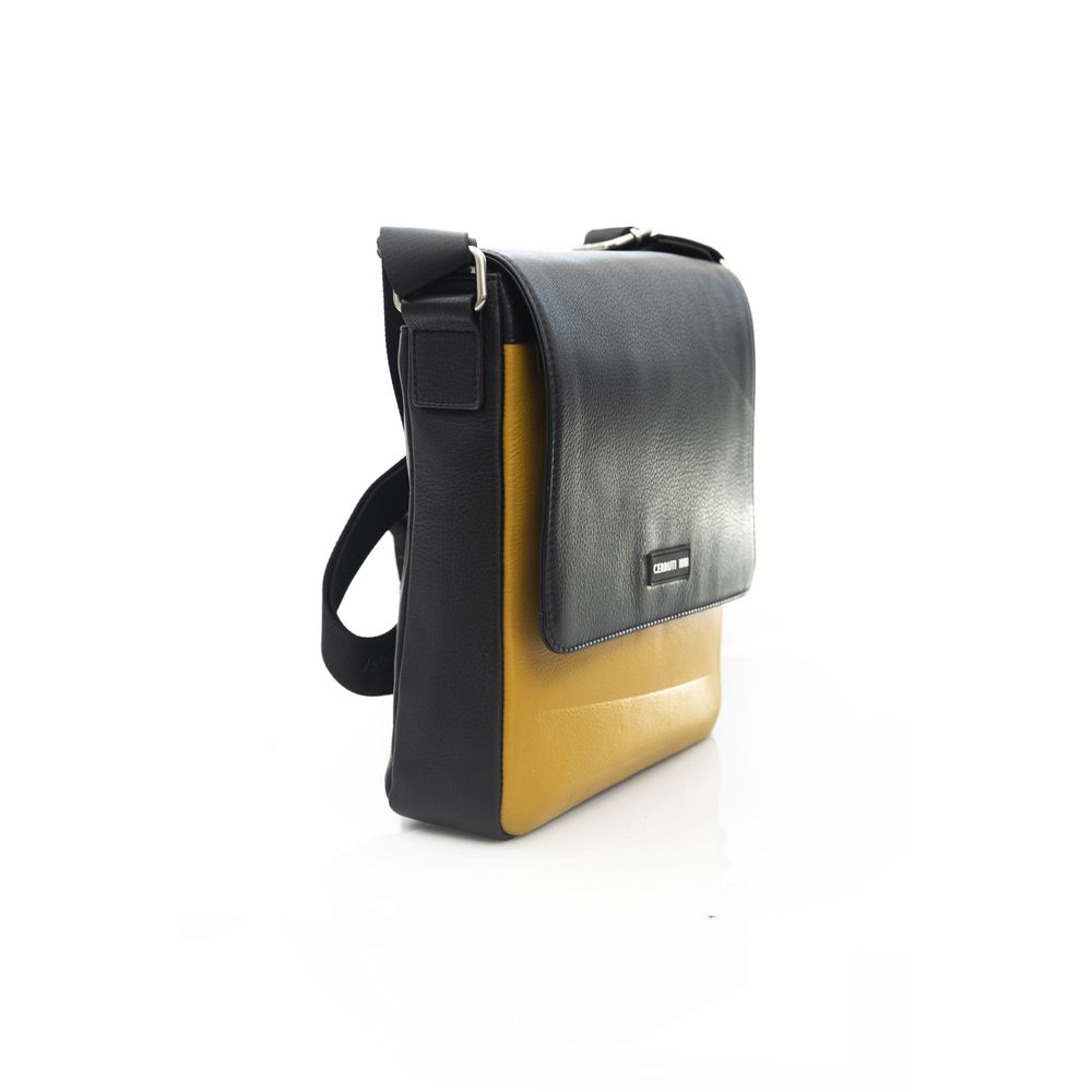 Cerruti 1881 Yellow Leather Women Crossbody Bag – par Cerruti 1881 | Disponible sur Sandy Store ByNet