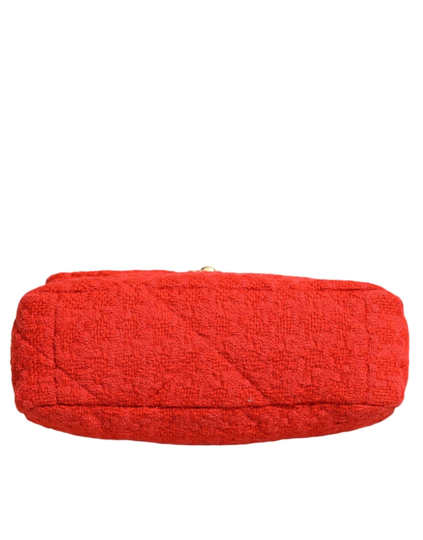 Chanel Red Tweed 2WAY Hand Chain Medium Shoulder Bag Purse - Sandy Store ByNet