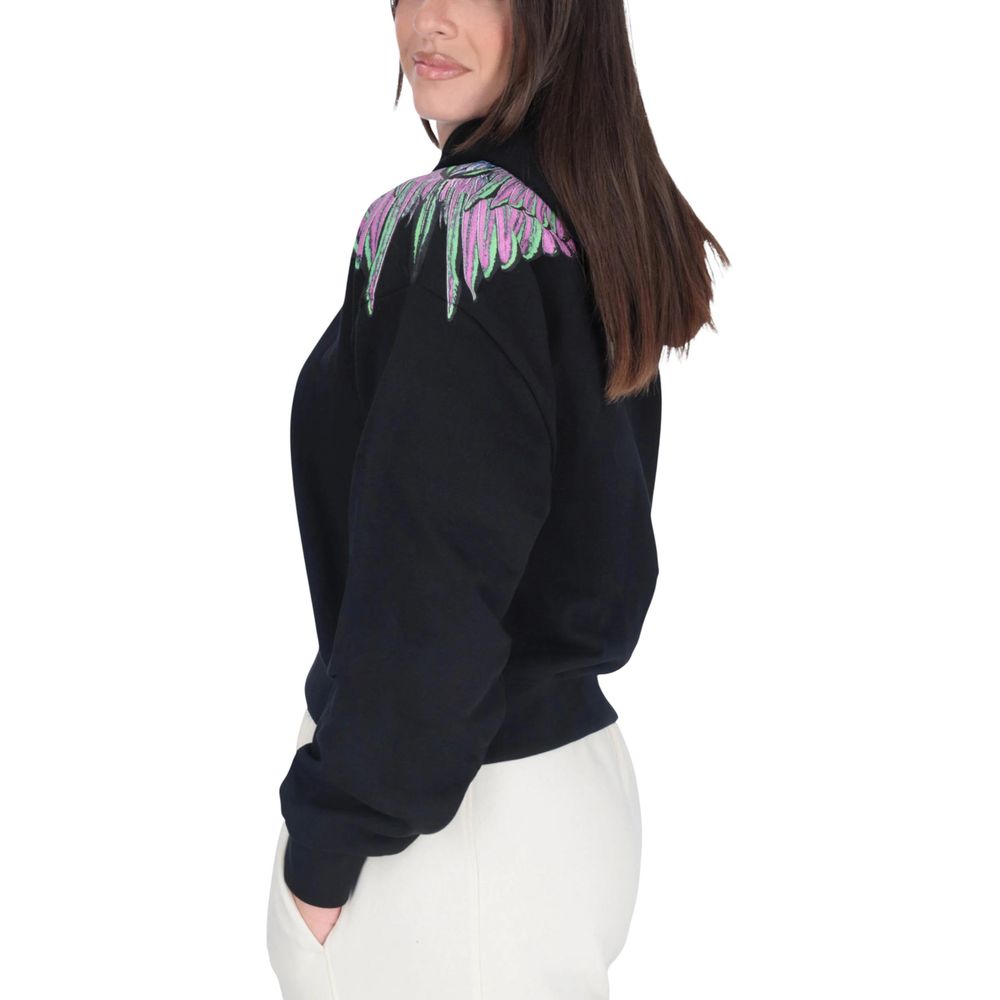 County of Milan Black Cotton Hoody – IT42|M par County of Milan | Disponible sur Sandy Store ByNet
