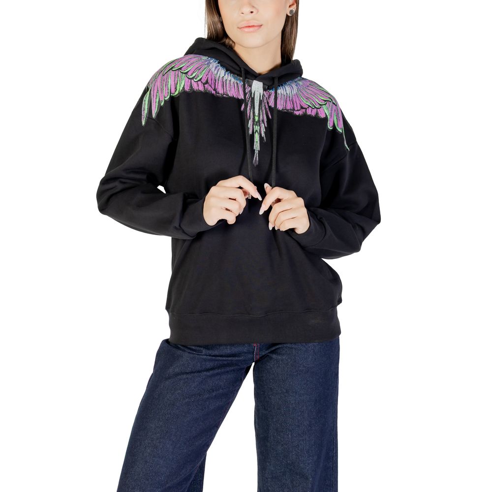 County of Milan Black Cotton Hoody – IT44|L par County of Milan | Disponible sur Sandy Store ByNet