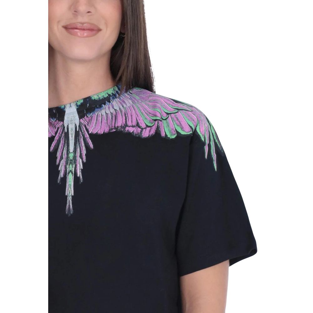 County of Milan Black Cotton T-Shirt – IT38|XS par County of Milan | Disponible sur Sandy Store ByNet