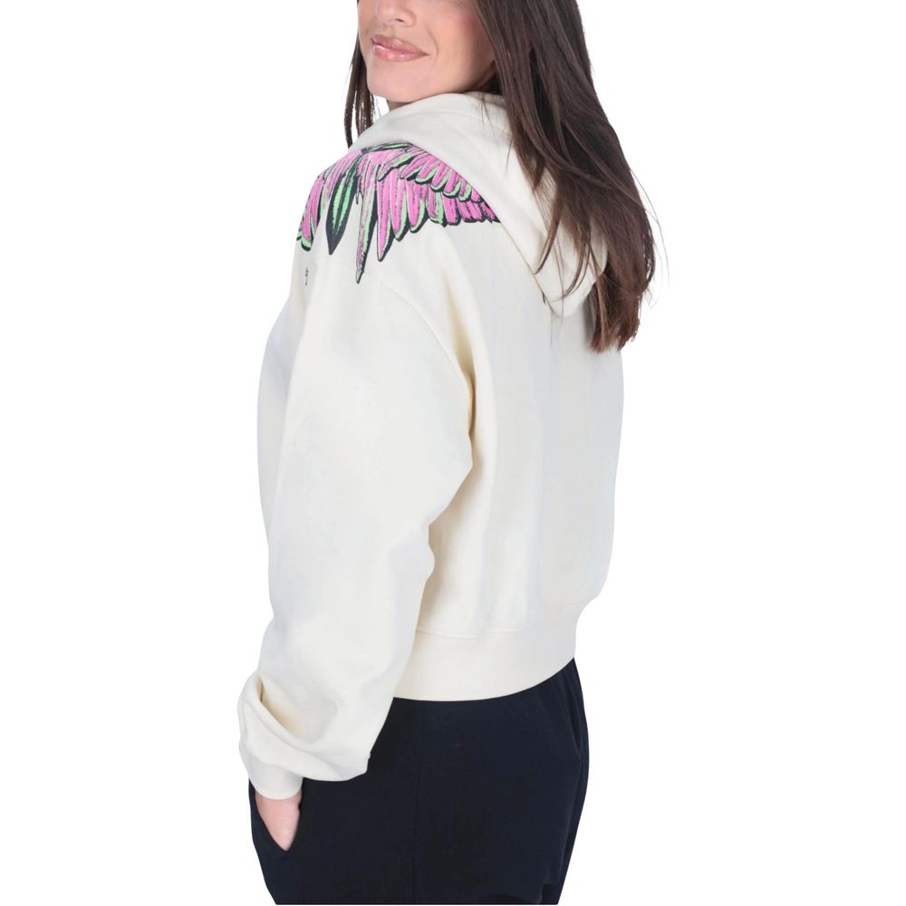 County of Milan White Cotton Hoody – IT38|XS par County of Milan | Disponible sur Sandy Store ByNet