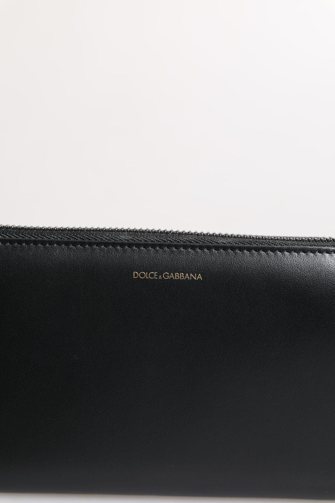 Dolce & Gabbana Black Blue Exotic Leather Embossed Continental Wallet - Sandy Store ByNet